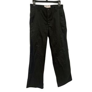 Boy’s size regular 16 Old Navy black straight dress pants with adjustable waist